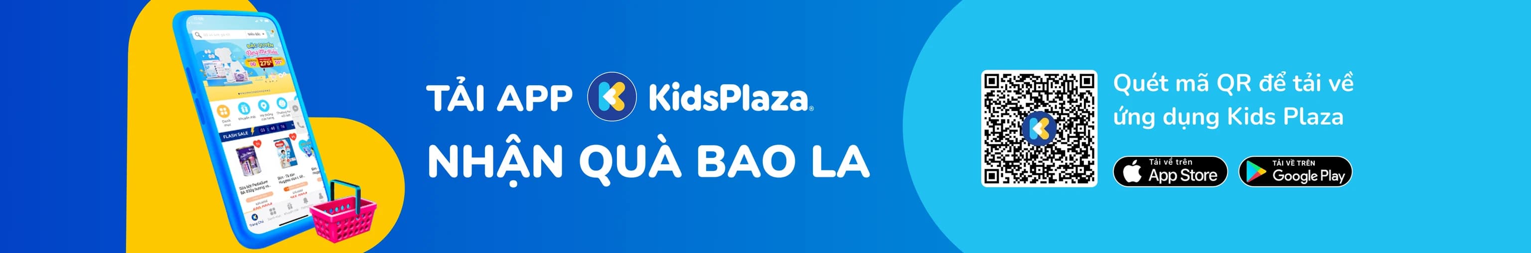 Download the KidsPlaza app for gifts